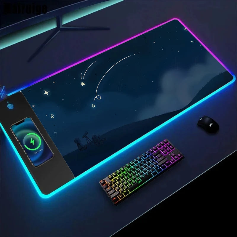 Wireless Charging Mouse Pad