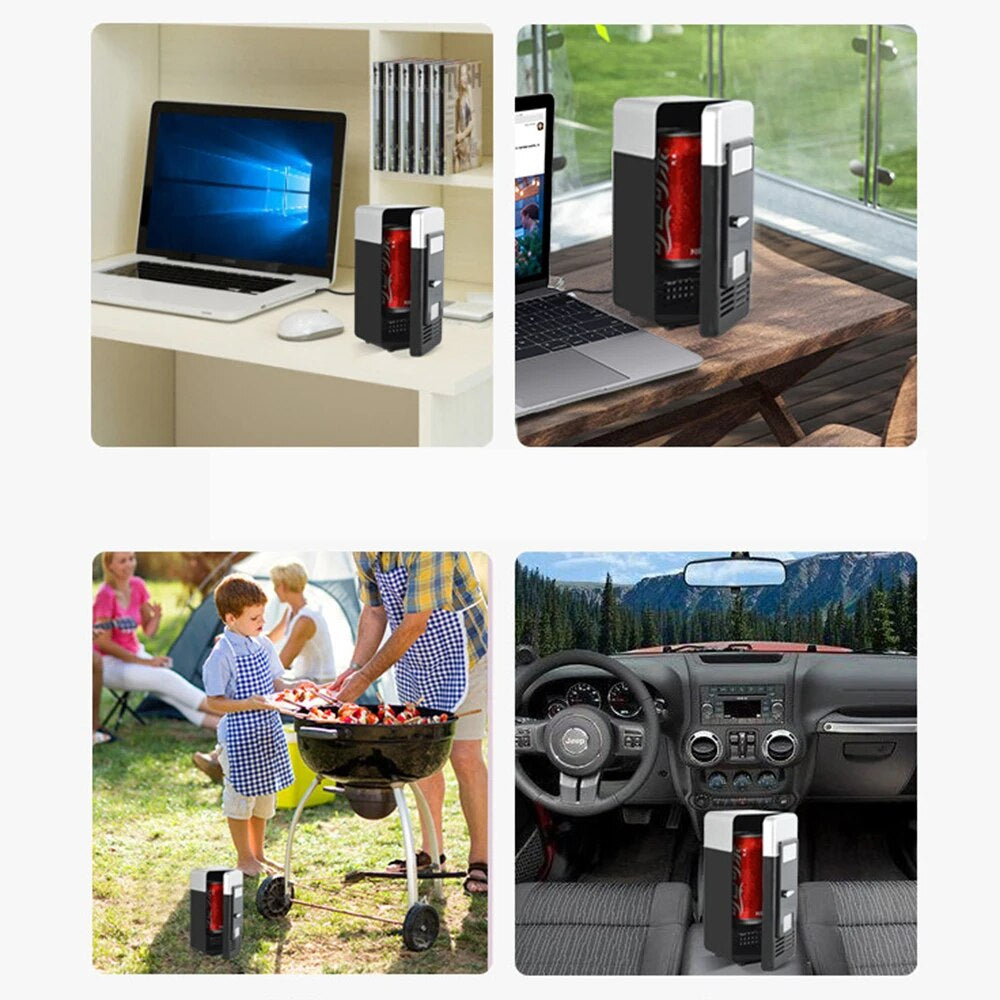 Mini USB Fridge for Beverages & Cans