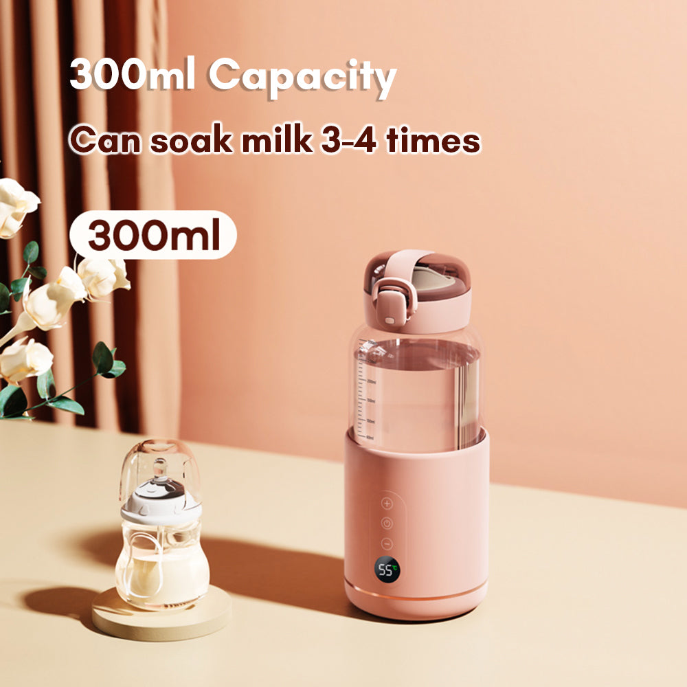 300ml Portable Bottle Warmer for Babies with Precise Temperature Control